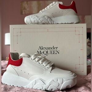 Alexander McQueen Oversized Court Sneakers